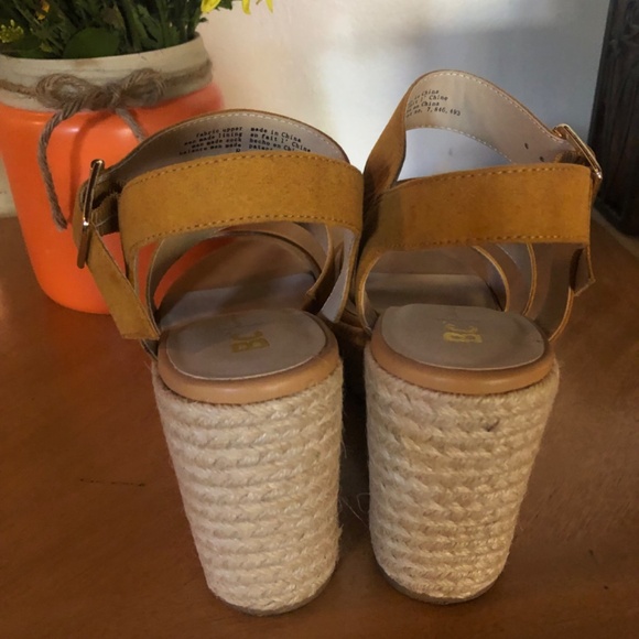 Free People - BC Footwear Vegan Suede Wedges - Picture 2 of 6